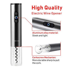 Load image into Gallery viewer, Electric Wine Opener, 6 in 1 Cordless Automatic Corkscrew Set, Gift Box - EK CHIC HOME