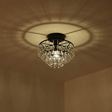 Load image into Gallery viewer, Crystal Ceiling Light, Tear Drop Crystal Beads - EK CHIC HOME