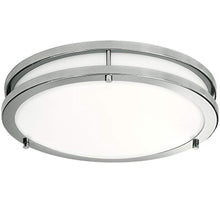 Load image into Gallery viewer, 6 LED Flush Mount Ceiling Light, Antique Brushed Nickel, 12-Inch - EK CHIC HOME