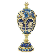 Load image into Gallery viewer, The Pavlousk Collection Romanov Style: Nikolaievich Enameled Egg - EK CHIC HOME