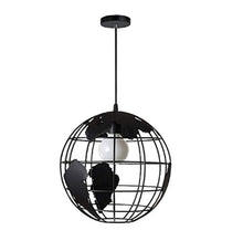 Load image into Gallery viewer, Industrial Earth Shape Globe Map Pendant Light Edison Ceiling  Light Fixture - EK CHIC HOME