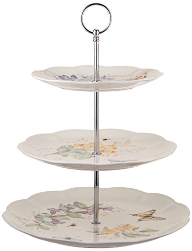 Lenox Butterfly Meadow 3-Tiered Server - EK CHIC HOME