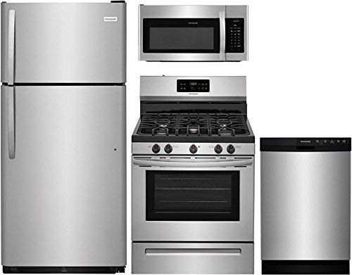 Frigidaire 4-Piece Kitchen Appliance Package with 30
