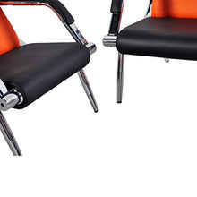 Load image into Gallery viewer, 2 Pcs PU Leather Office Reception Chair Executive Side Waiting Room - EK CHIC HOME