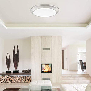 LED Flush Mount Ceiling Lighting Fixture, 9 Inch- 2-Pack - EK CHIC HOME