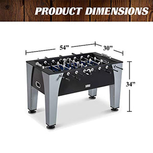 Soccer Foosball Table and Balls Set for Adults 54 in - EK CHIC HOME