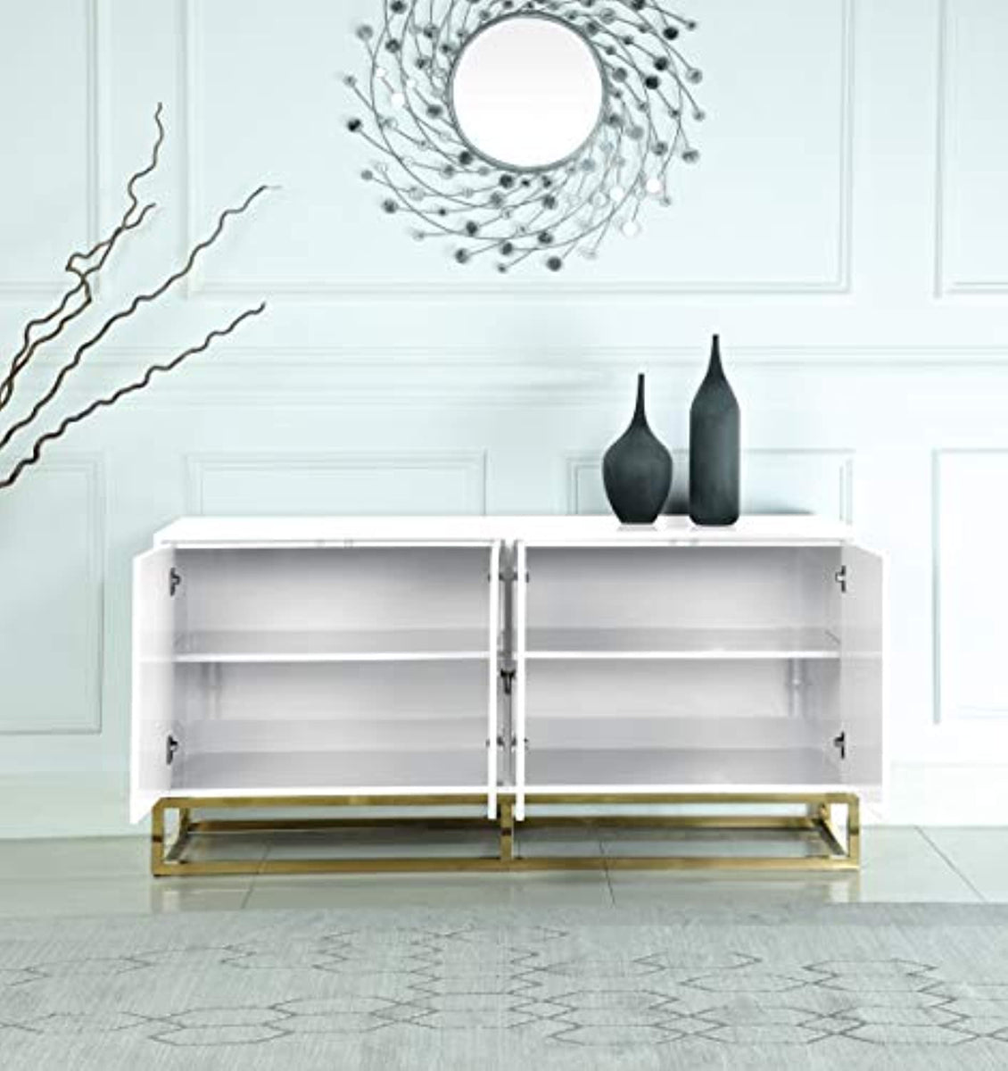 High Gloss Lacquer Sideboard/Buffet