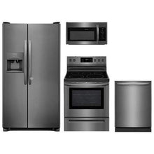 Load image into Gallery viewer, Frigidaire 4-Piece Kitchen Set FFSS2615TD with 36&quot; Side by Side Refrigerator - EK CHIC HOME