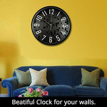 Load image into Gallery viewer, Silent 3D Non Ticking Wall Clock | Decorative Round Wall Clock | - EK CHIC HOME