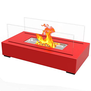 Regal Flame Indoor Outdoor Utopia Ventless Tabletop Portable Bio Ethanol Fireplace - EK CHIC HOME