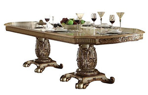 Queen Elizabeth Luxurious Gold Patina Dinning Table - EK CHIC HOME