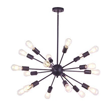 Load image into Gallery viewer, Oil Rubbed Bronze 18 Light Modern Pendant  Ceiling Light - EK CHIC HOME