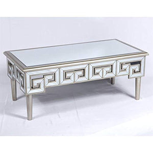 Heritage Mirror and Champagne Coffee Table - EK CHIC HOME