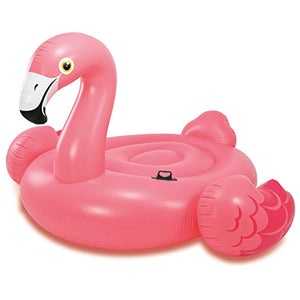 Mega Flamingo, Inflatable Island, 86in X 83in X 53.5in - EK CHIC HOME