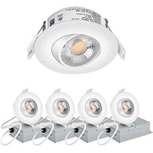 Load image into Gallery viewer, (4 Pack)  3 inches LED  Lights-Directional Adjustable - EK CHIC HOME