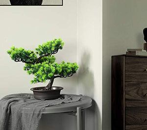 Japanese Artificial Cedar Bonsai Silk Tree - EK CHIC HOME