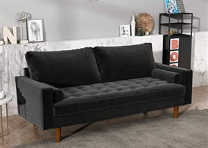 US Pride Furniture Sofas, Black - EK CHIC HOME