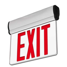 Load image into Gallery viewer, 2 Pack - UL Certified - Hardwired Red LED Edge Light Exit Sign - EK CHIC HOME