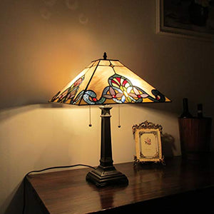 Tiffany Table Lamp, One Size, Multi-Colored - EK CHIC HOME