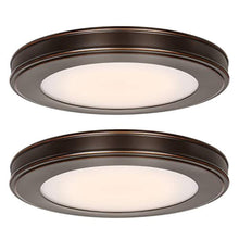 Load image into Gallery viewer, (2 PACK) 13 inch LED Ceiling Flush Mount - EK CHIC HOME