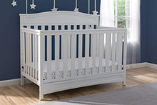 Load image into Gallery viewer, 4-in-1 Convertible Baby Crib, White - EK CHIC HOME