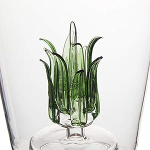 Tequila Decanter Set With Agave  and 6 Agave Shot Glasses - EK CHIC HOME
