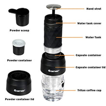 Load image into Gallery viewer, Portable Espresso Maker, 2-in-1 Manual Coffee Machine - EK CHIC HOME