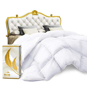 Cocoon Luxury Real Organic California King Down Comforter King Cali Size - EK CHIC HOME