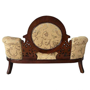 Victorian Cameo-Backed Settee - EK CHIC HOME