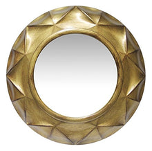 Load image into Gallery viewer, Vigil 20 Inch Antique Gold Decorative Wall Mirror - EK CHIC HOME