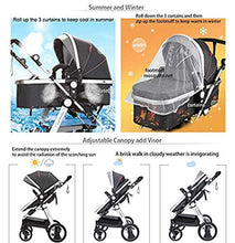 Load image into Gallery viewer, Convertible Bassinet Stroller Compact Single Baby Carriage - EK CHIC HOME