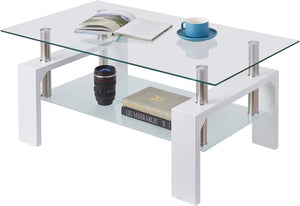 Marble Coffee Table, Modern Gold Coffee Table - EK CHIC HOME