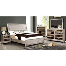 Load image into Gallery viewer, Contemporary Style Silver Finish King Size 6-Piece Bedroom Set - EK CHIC HOME