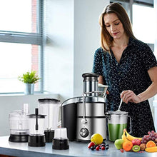 Load image into Gallery viewer, Electric 5-in-1 Professional Food Processor and Juicer Combo - EK CHIC HOME