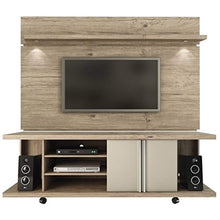 Load image into Gallery viewer, CHIC Designs 71&quot; TV Stand and Panel in Natural - EK CHIC HOME