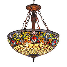 Load image into Gallery viewer, Tiffany Pendant Chandelier Multi-Colored - EK CHIC HOME