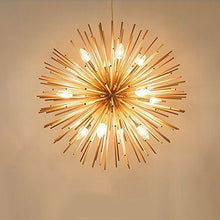 Load image into Gallery viewer, Golden Chandelier Ceiling Light Lamp - EK CHIC HOME