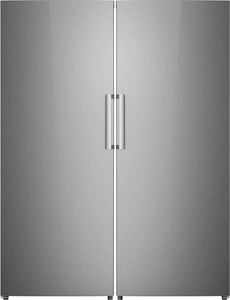 56" Side by Side Refrigeration Pair with  All Refrigerator - EK CHIC HOME