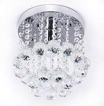 Load image into Gallery viewer, Crystal Chandeliers Modern Flush Mount Fixture - EK CHIC HOME