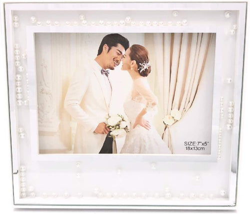 Wedding Collection Photo Frame 8x10 White - Picture Display - EK CHIC HOME