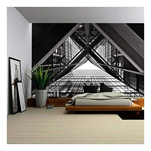 Abstract Image of Office Building- Self-Adhesive Large Wallpaper - EK CHIC HOME