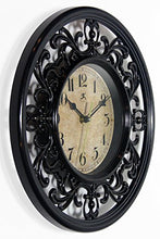 Load image into Gallery viewer, Infinity Instruments Sofia 12 inch Silent Sweep Wall Clock - EK CHIC HOME