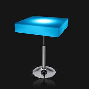 LED Light Up Bar Stool Table 16 Color Changing with Remote Control - EK CHIC HOME