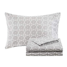 Load image into Gallery viewer, 9 Pieces Taupe Bedding Set Queen Size - EK CHIC HOME