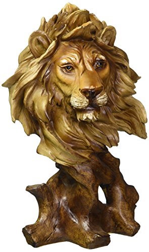 Lion Bust Collectible Figurine - EK CHIC HOME