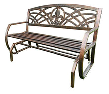 Load image into Gallery viewer, Leigh  Fleur De Lis Double Glider - EK CHIC HOME