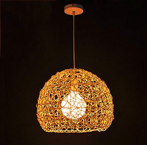 Modern Rattan Ceiling Lamp, Pedant Lamp - EK CHIC HOME