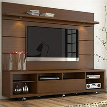 Load image into Gallery viewer, 2.2 Series 85&quot; TV Stand and Panel in Brown - EK CHIC HOME