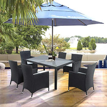 Load image into Gallery viewer, 7 Piece Patio Furniture Dining Set - Outdoor with Cushions - EK CHIC HOME