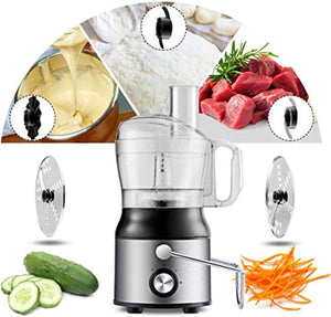 Electric 5-in-1 Professional Food Processor and Juicer Combo - EK CHIC HOME